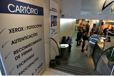 custo cartorio