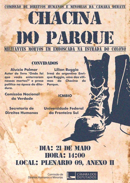 Câmara tem audiência sobre chacina no PNI Câmara tem audiência sobre chacina no PNI