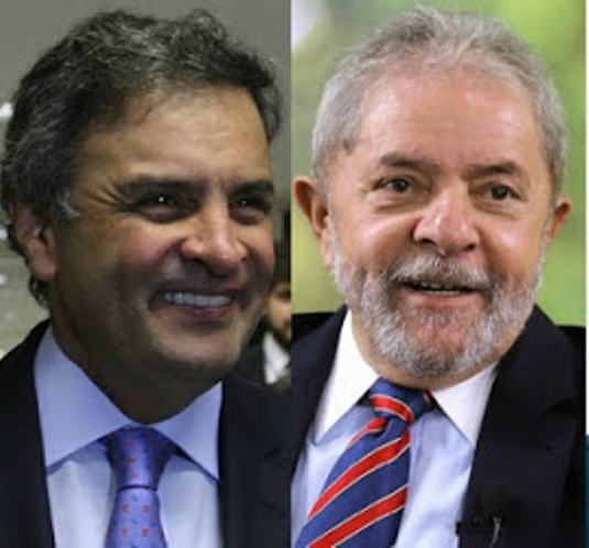 Aécio bate Lula, diz Ibope