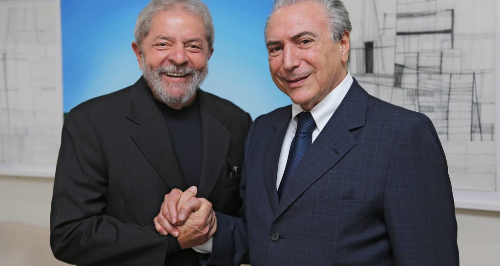O filho de Temer e o filho de Lula