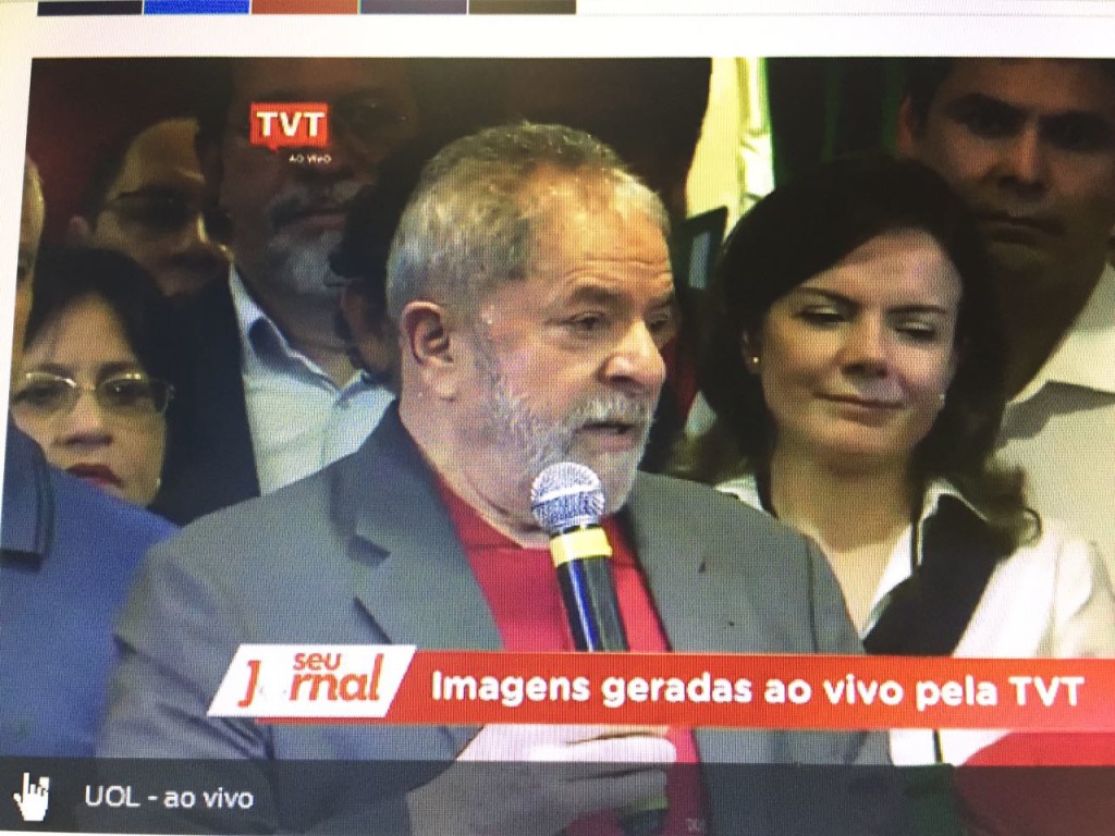 Gleisi muda de estampa