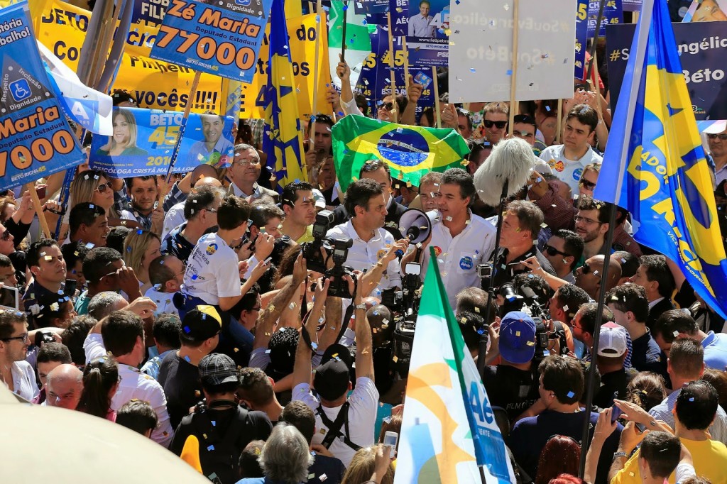 PT encolhe, e PSDB é o que mais cresce em todo o Brasil