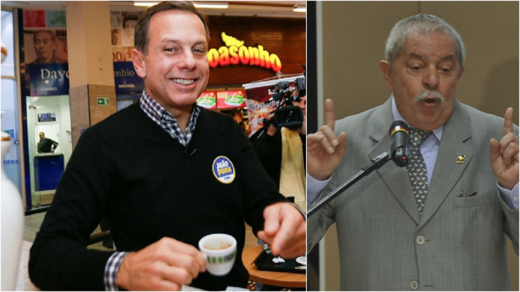 "Vou visitá-lo em Curitiba", diz Doria para Lula