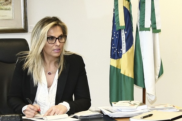 Vice-governadora do Estado do Paraná, Cida Borghetti. Foto: Jonas Oliveira/ANPr