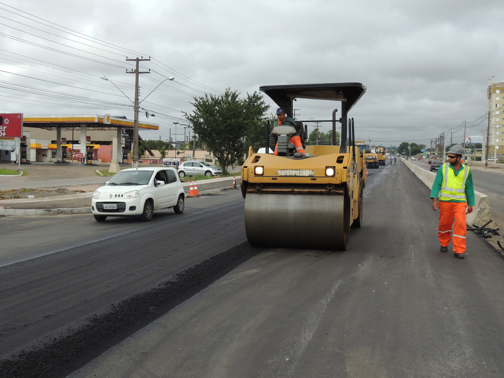 PR-415 Duplicação Pinhais - Piraquara em 12/01/2017