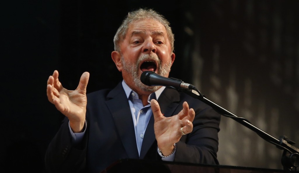 Brasil, BrasÌlia, DF, 10/12/2014. Retrato do ex-presidente Luiz In·cio Lula da Silva durante o lanÁamento da segunda etapa do 5∫ Congresso Nacional do PT (Partido dos Trabalhadores), realizado no auditÛrio Parlamundi, da LBV (Legi„o da Boa Vontade), em BrasÌlia (DF). - CrÈdito:ANDRE DUSEK/ESTAD√O CONTE⁄DO/AE/CÛdigo imagem:178555
