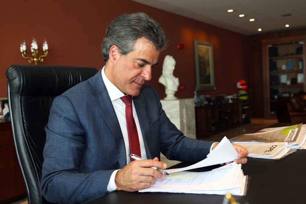 Governador Beto Richa.Curitiba, 27/06/2017.Foto: Orlando Kissner/ANPr