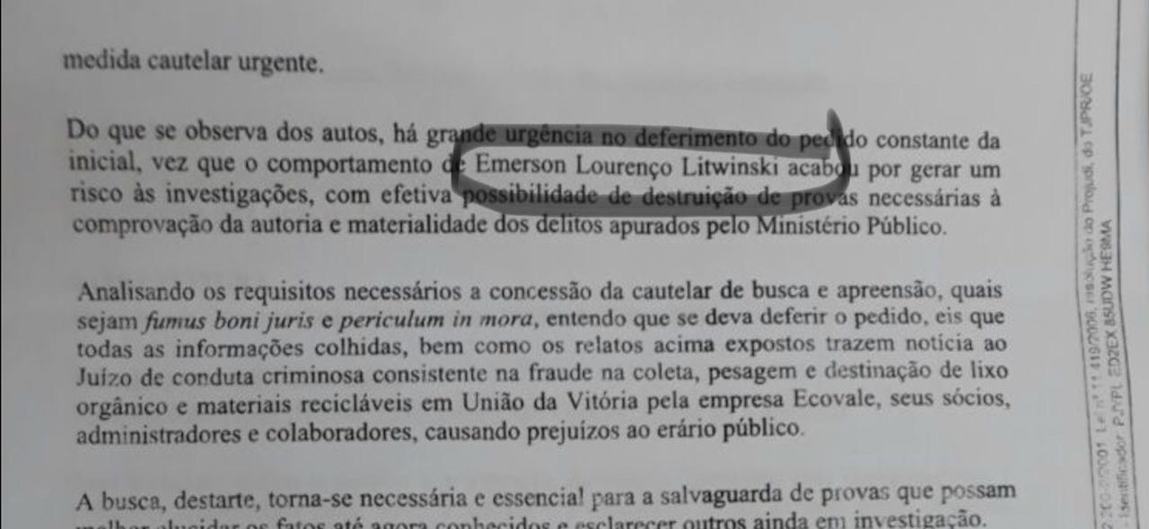 Blogueiro mela operação do Gaeco no Paraná e Santa Catarina