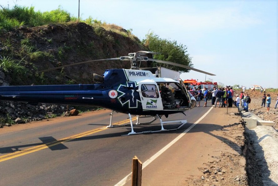 Em quatro anos, aeromédico de Cascavel fez 1,5 mil atendimentos