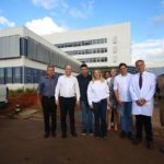 Cida Borghetti visita obras do Hospital Universitário da UEPG