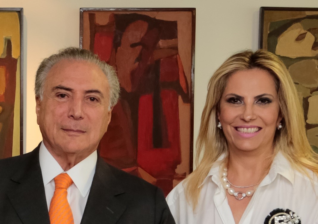 Cida recebe Temer em Foz