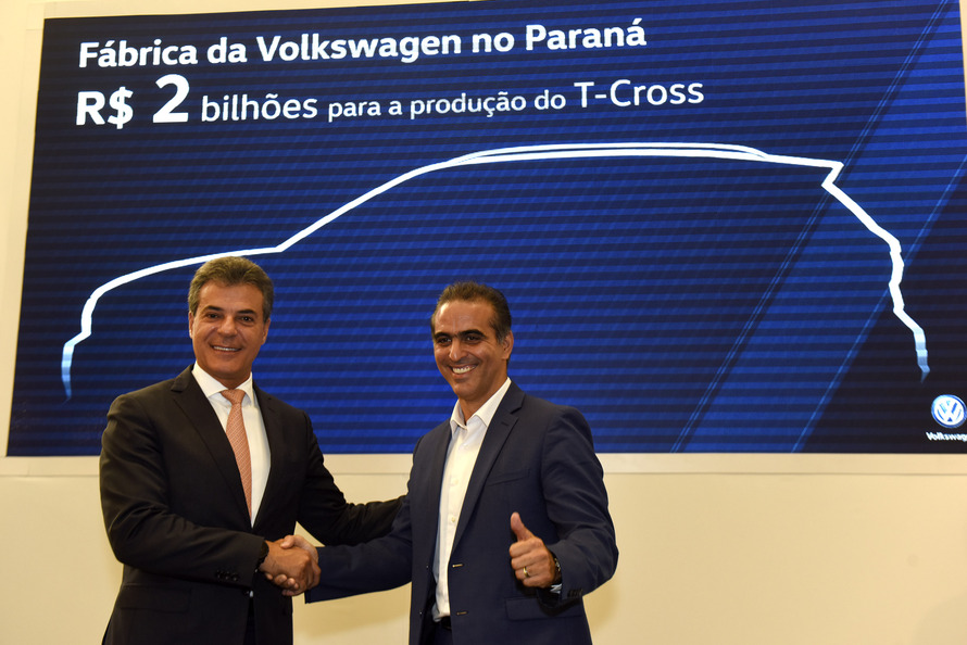 Volkswagen anuncia mais R$ 2 bilhões em investimentos no Paraná