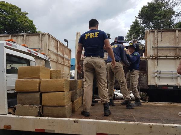 Cresce a apreensão de drogas e armas nas estradas federais no Paraná