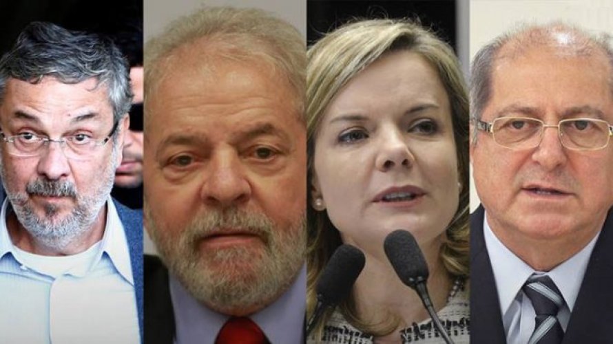 Assista no Jornal Nacional: PGR denuncia Lula, Palocci, Gleisi e Paulo Bernardo por corrupção