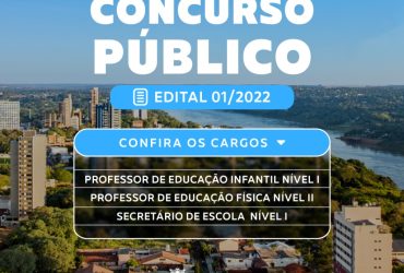 Prefeitura de Foz abre concurso para contratações na área de Educação